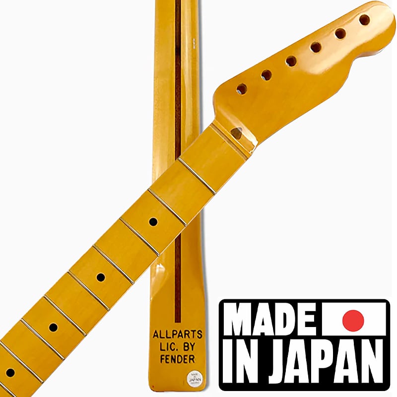 NEW Allparts “Licensed by Fender®” TMNF-C Replacement Neck for Telecaster® NITRO image 1