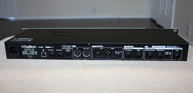 DigiTech GSP-1101 Multi-Effects W/ Control 2 Footswitch in