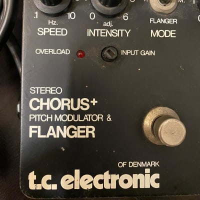 TC Electronic Stereo Chorus Flanger Modulator 1980 - Black for sale