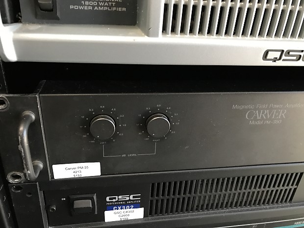 (4213) Carver PM-350 Magnetic Field Power Amplifier