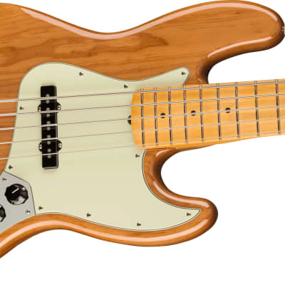 Fender American Professional II Jazz Bass V - Roasted Pine with Maple Fingerboar image 4