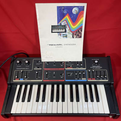 Vintage 1981 Moog / Realistic Concertmate MG-1 Analog Synth Synthesizer Keyboard