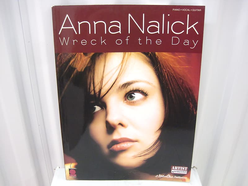 Anna Nalick Wreck Of The Day Sheet Music Song Book Songbook Reverb