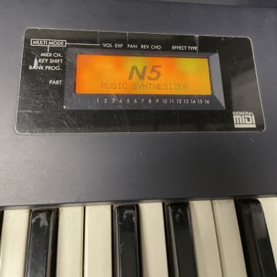 Korg N5 Music Synthesizer  Navy Blue image 9