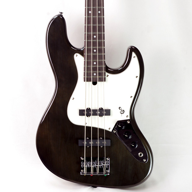 SEED Classic Style J4 Tabuchi Custom [UNISON SQUARE GARDEN] Jazz Bass -  Transparent Dark Brown