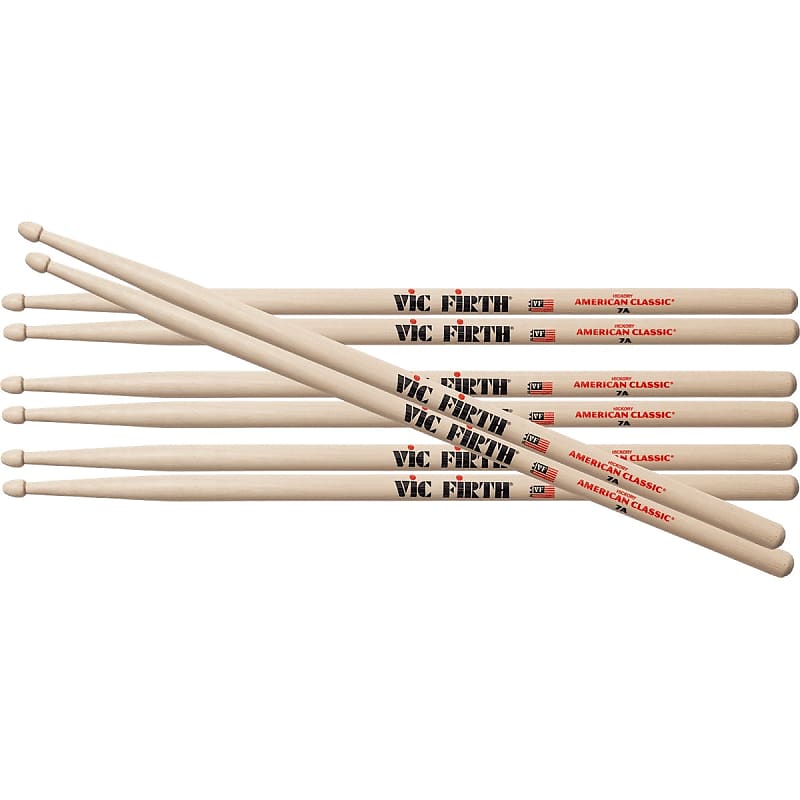 VIC FIRTH AMERICAN CLASSIC 7A - Baguettes batterie