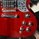 Epiphone Celtic SG G-400 in Cherry Red w/New Celtic pickguard, and many extra's, and like a New HSC