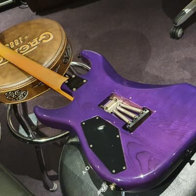 ESP Custom Shop The Mirage Trans Purple Japanese Super Strat! MIJ Japan Guitar! image 12