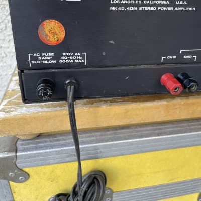 Vintage SAE  Mark IVD Stereo Power Amplifier 70s image 11