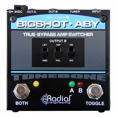 Radial BigShot ABY True Bypass ABY Switcher Pedal DEMO/OPEN BOX image 1