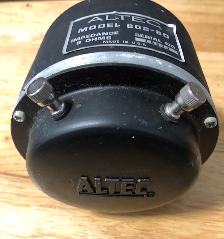 ALTEC 802-8D ドライバーホーン ALTEC 802-8D ドライバーユニット ペア - 中古オーディオの販売
