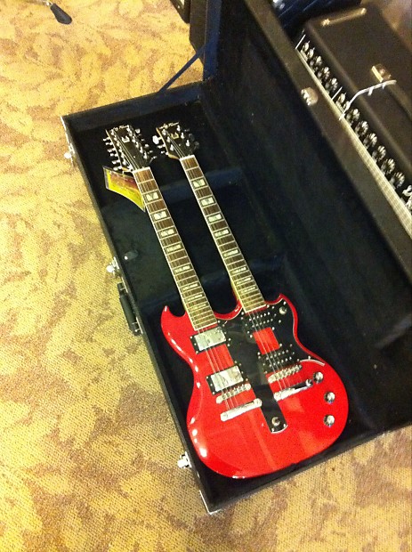 Jay turser sale double neck guitar