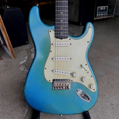 Revelator Guitars - 60s SuperKing S-Style - Lake Placid Blue - #62197 image 1