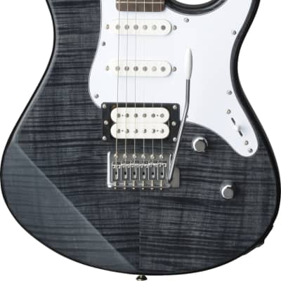 Yamaha Pacifica PAC212VFM Electric Guitar, Translucent Black image 2