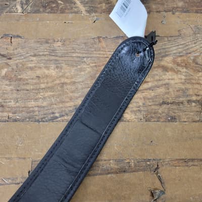 Kyser KS5A Guitar Strap With Built-In Capo-Keeper - Black image 5