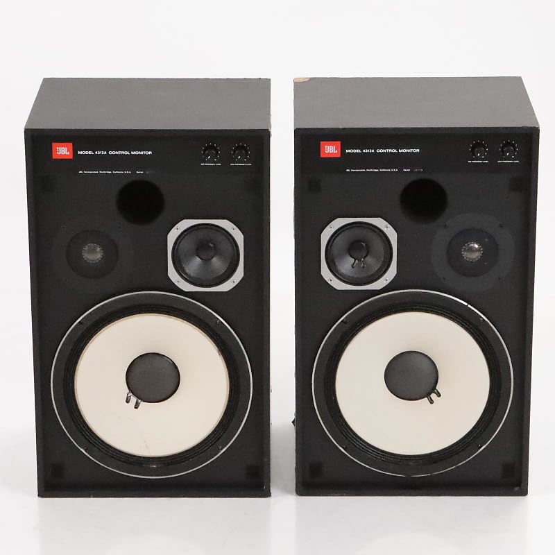 JBL Model 4312A Passive Control Studio Monitors 10