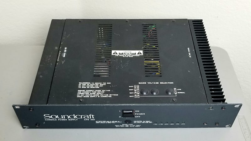 Soundcraft CPS 450 CPS450 Mixing Console Power Supply | Reverb