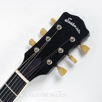 Eastman SB59/V-BK Antique Varnish Black Solid Body With Case #52442 @ LA Guitar Sales image 7