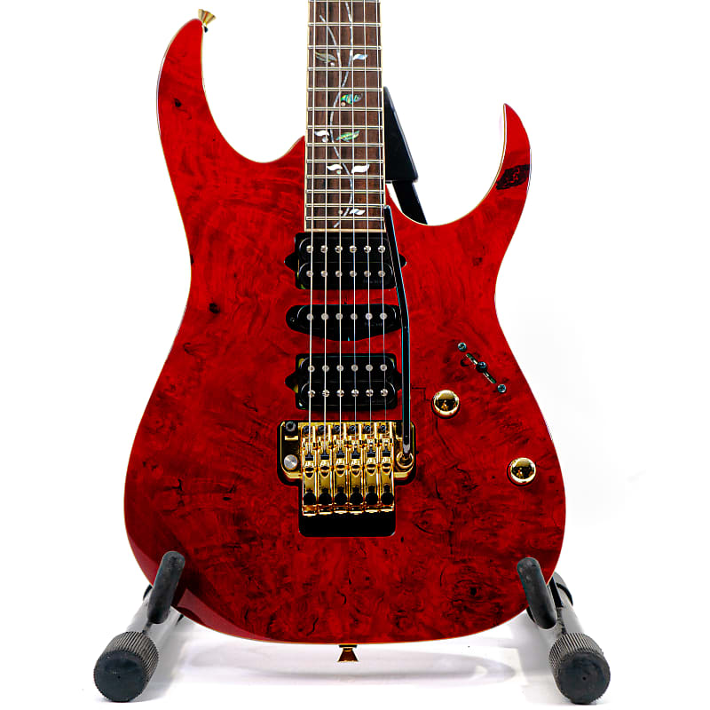 2022 Ibanez RG8570ZKR J. Custom Red Spinel w/ Japanese Karin Top, Edge Zero  Trem, ZPS3 Stabilizer, DiMarzio Pickups, Tree-of-Life Fretboard Inlay