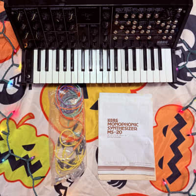 Korg MS-20 Mini Semi-Modular Analog Synthesizer 2013 - Present - Black