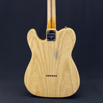 Fender Custom Shop Limited Edition Blackguard Tele Thinline Relic in Aged Natural image 5