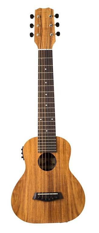 ISLANDER Baritone ukulele-size guitar with active pickup GL6-EQ image 1