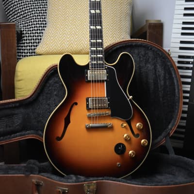 2014 Gibson Memphis 1959 ES-345TD VOS Historic Burst Reissue w/OHSC & Paperwork, Mono Varitone image 5