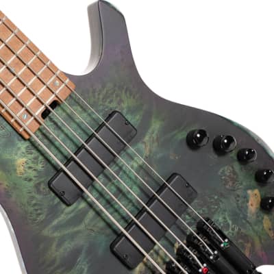 Cort Space 5 Star Dust Green w/Gigbag (B Stock) image 5