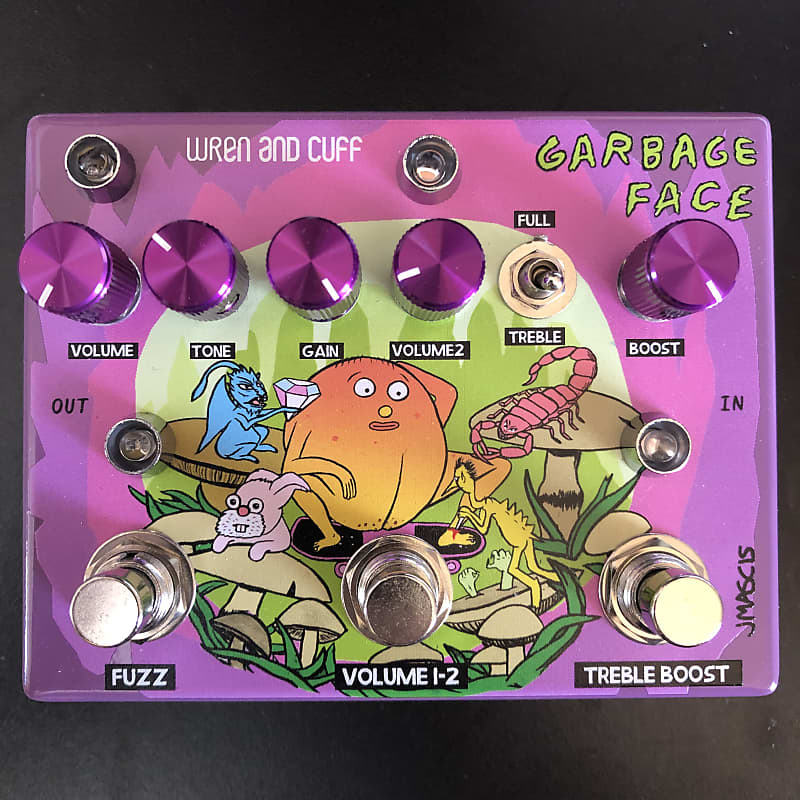 Wren and Cuff J Mascis Signature Garbage Face Fuzz LTD