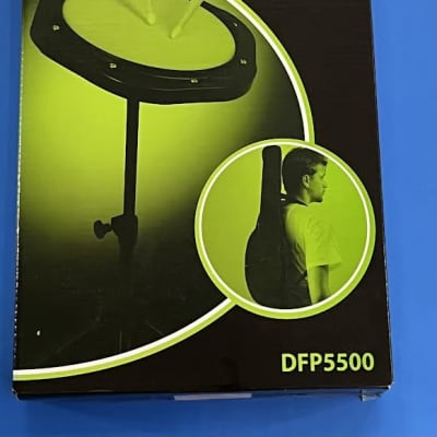 On-Stage DFP5500 Drum Practice Pad with Stand and Bag image 1