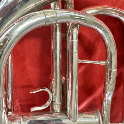 Yamaha YHR-302MS Marching Bb French Horn 2010s - Silver-Plated image 7