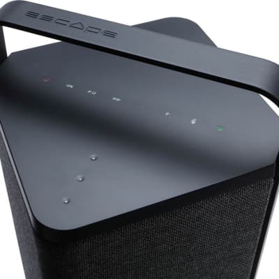 Escape P6 AIR Black: Wi-Fi & Bluetooth Weatherproof High-Performance Speaker image 4