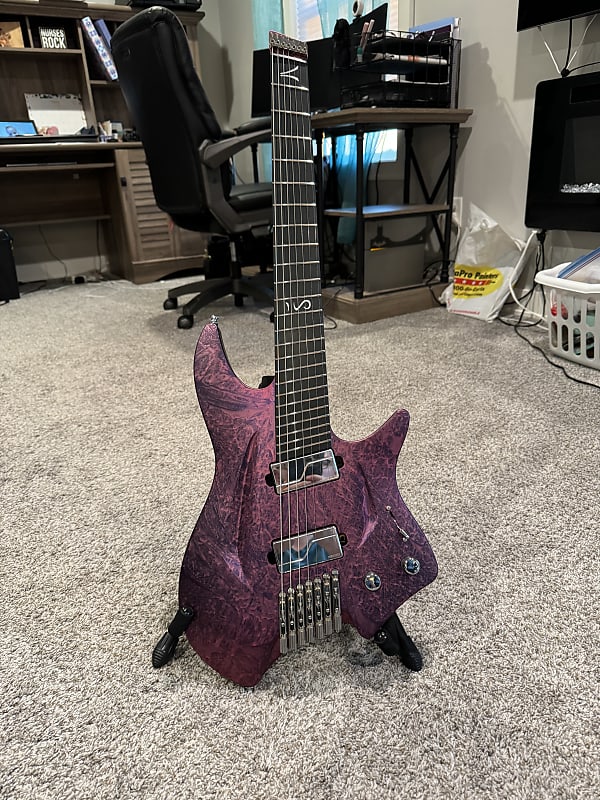 Aristides H/07 Purple/Red Chameleon Satin