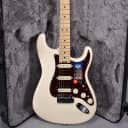 2015 Fender American Elite Stratocaster Olympic Pearl Finish Electric Guitar w/OHSC