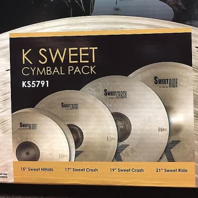 Zildjian USA K Sweet Box Set Cymbal Pack | 15/17/19/21" image 5
