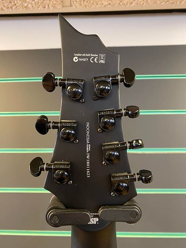 ESP LTD FRX-407 Satin Black 2018 7 String Electric Guitar ESP LTD FRX-407 Satin Black 2018 7 String Electric Guitar