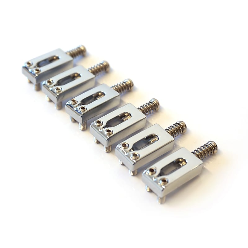 Bridge Saddles for Stratocaster and Telecaster Guitars Reverb