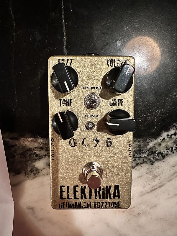 JDM Pedals JDM Elektrika Limited Edition OC75 Gold Reverb
