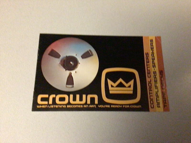 Vintage Crown Catalog Crown 70’s image 1