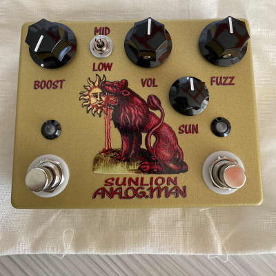 Analogman Sun Lion Fuzz Booster Pedal | Reverb Canada