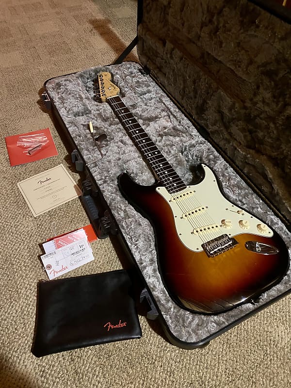 Fender 2019 American Professional Stratocaster with Case Reverb