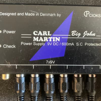 Carl Martin Big John 90's - Black Metallic image 1