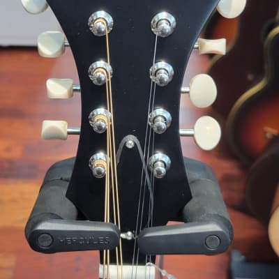 Kentucky KM-606 Standard F-Style Mandolin with Deluxe Padded Case - Satin Brown image 4