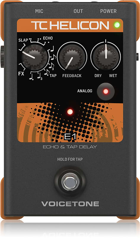 TC Helicon VoiceTone E1 | Reverb