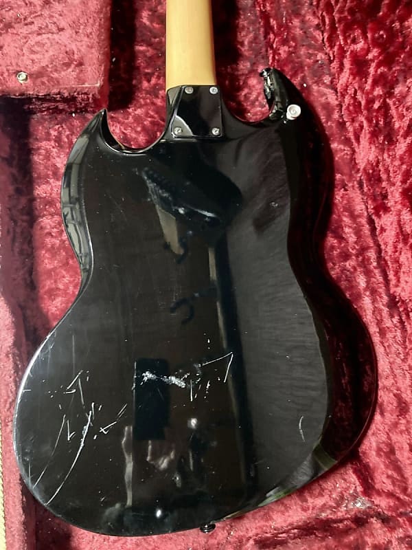 Grassroots G-VP-46B Viper Bass Black Electric Bass Guitar Used