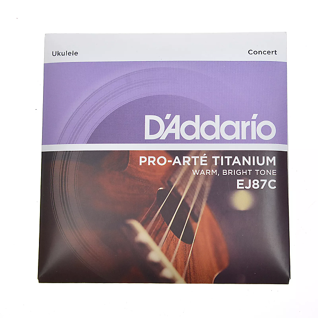 D'Addario EJ87C Titanium Concert Ukulele Strings image 1