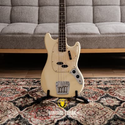 Fender Mustang Bass 1971 - Olympic White for sale
