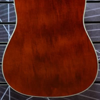 SX Dreadnought Natural Acoustic Guitar image 7