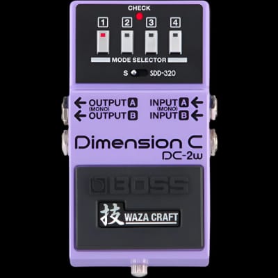 Reverb.com listing, price, conditions, and images for boss-dc-2w-dimension-c-waza-craft