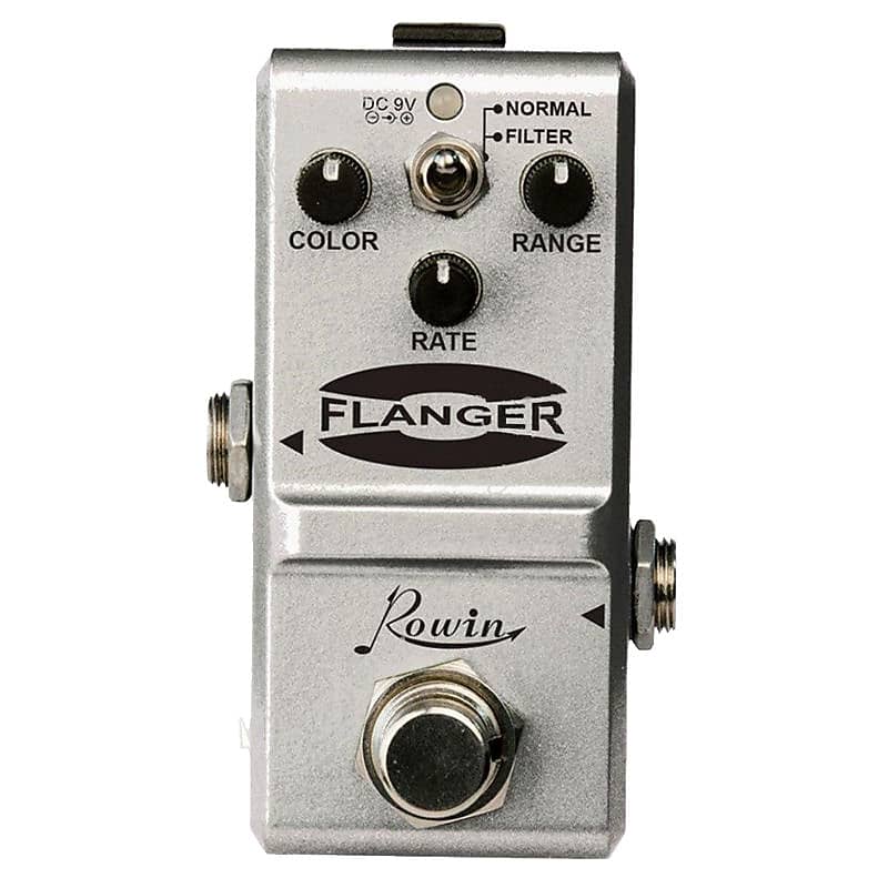 ROWIN Flanger Guitar Effect Pedal Toggle Options Normal/Filter LN-312 Nano  Holiday Special $30.42